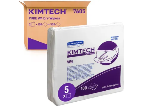 Kimtech Pure W4 Poetsdoeken Wit doos van 500 stuks