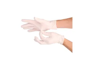 Handschoenen Latex Gepoederd Maat S Wit doos 1000 stuks - 5