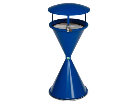 Zandasbak Blauw 960x440mm Overkapping Ketting En Hangslot