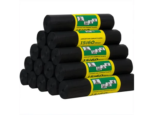 Vuilniszak Komo 60 liter grijs rol Voordeelbundel