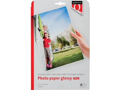 Fotopapier Quantore A4 195 Gram Glans 50vel