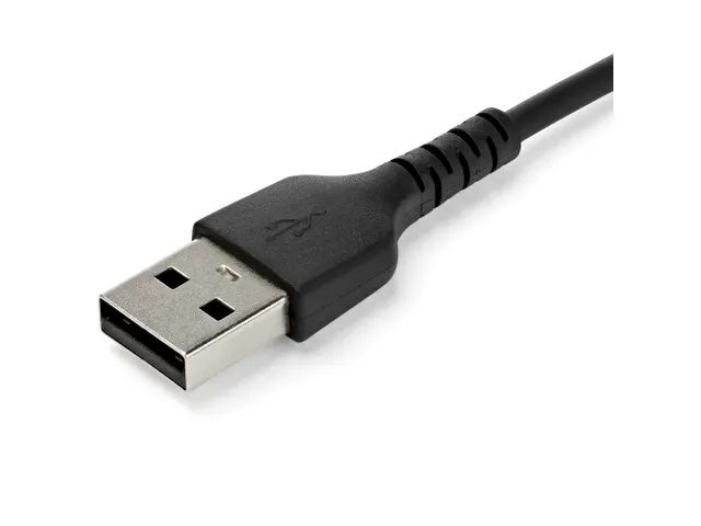 USB 2.0 naar USB-C kabel 1 Meter Zwart