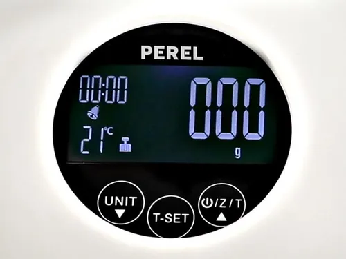 Digitale Keukenweegschaal 5kg / 1g Met Temperatuur / Klok / Alarm