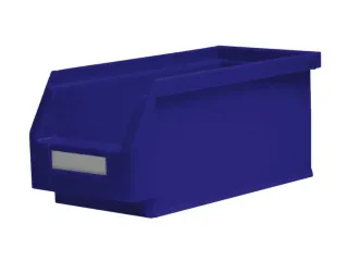 Magazijnbakken Pe 130x140x230/200mm Blauw - 1