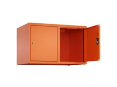 opzetkast,v. locker,2vak.,vak B 400mm,HxBxD 500x800x500mm,cilinderslot