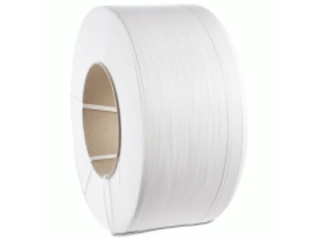 Bande de cerclage 8mmx0,55mmx4000m Blanc