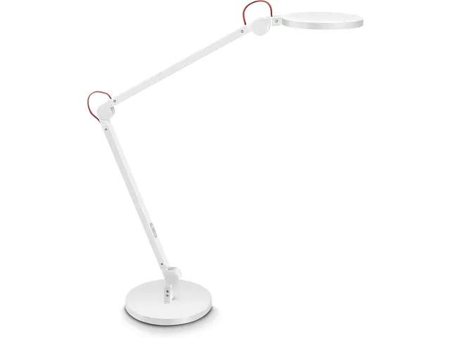 Professionele design bureaulamp CEP Giant wit extra langearm 11W LED