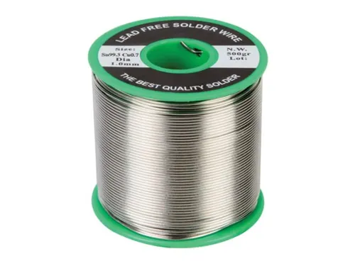 Loodvrij Soldeerdraad 99.3% - Cu 0.7% 1mm 500g