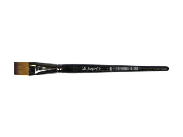 Penseel Kangaro Serie 341 plat Nr. 16 synthetisch doos 6 stuks