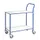 Tafelwagen,Draagverm. 150Kg,2Etage(S),Etage(S) Melaminecoating,Wit