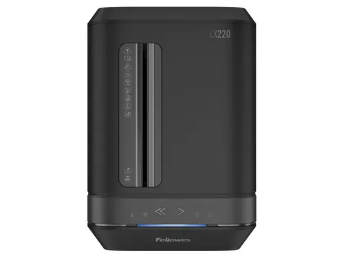 Papiervernietiger Fellowes Powershred LX220 snippers 2x12mm zwart P-4