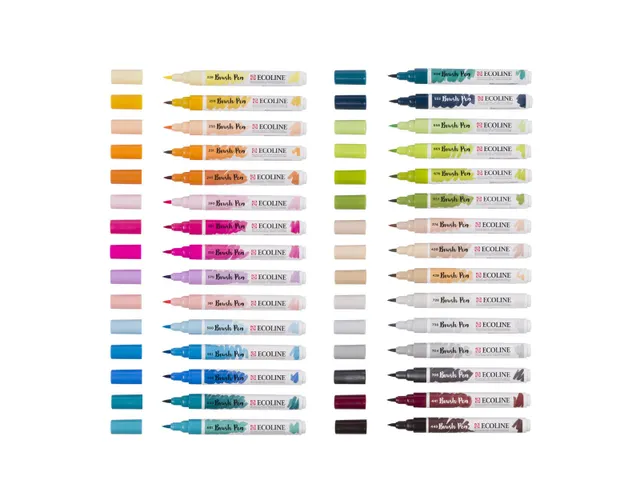 Ecoline Brush pen etui van 30 stuks set Additional