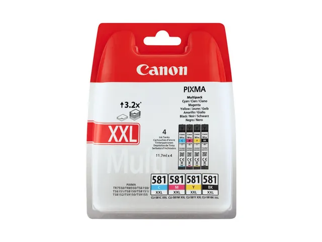 1998C006 Canon CLI-581XXL multipack