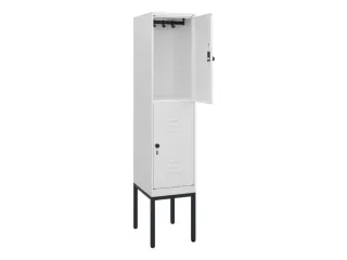 dubbeldekse locker,HxBxD 1950x400x500mm,1x2vak.,vak B 400mm - 2