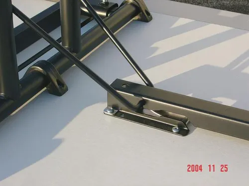Klaptafel Vrijstaand 160x80 Cm Onderstel Aluminium Blad Beuken