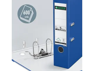 Leitz 180° Ordner 1010 80mm A4 PP Blauw 3 stuks - 3