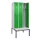 locker met bank,voor scheiding van kleding,HxBxD 2120x900x815mm,3vak