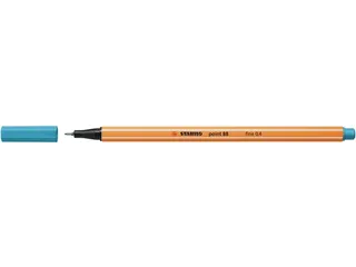 Fineliner STABILO point 88/57 azuur blauw 0.4mm - 3