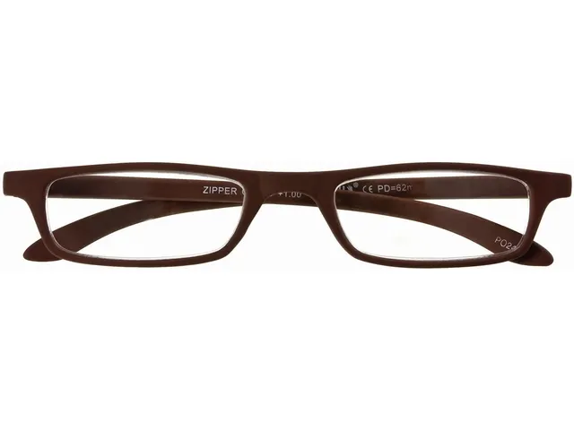 Lunettes de lecture I Need You +2.00 dpt Zipper brun