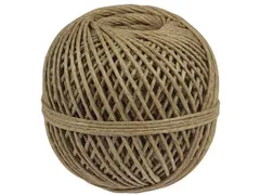 Vlaskoord touw uit 3 draden, bol van 140 g, +/- 65 m