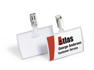 Durable Badge 54x90mm Click Fold Met Klem - 2