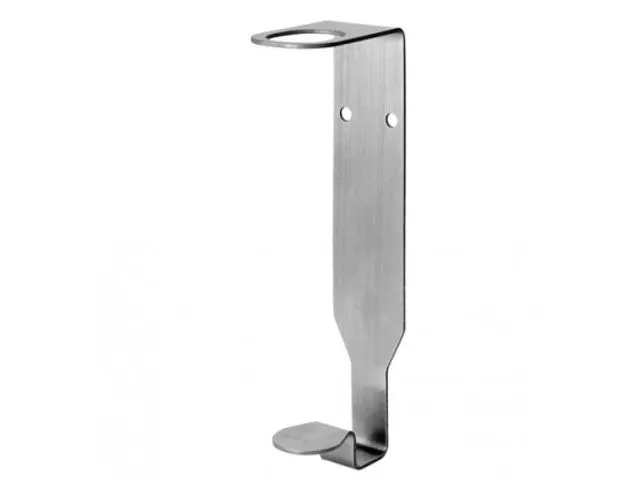 The Spa Collection RVS wandhouder voor enkele flacon 400ml 10 stuks