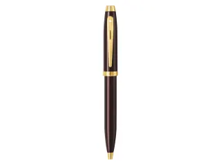 Balpen Sheaffer 100 E9370 Coffee brown PVD gold - 7
