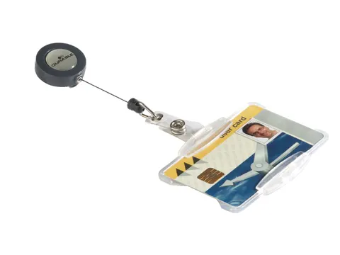 Afrolmechanisme Durable 8011 54x85mm met open pashouder