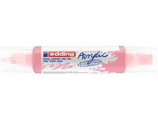 Acrylmarker edding e-5400 3D double liner stijlvol mauve - 2