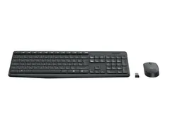 Logitech MK235 toetsenbord Inclusief muis USB AZERTY Frans Grijs