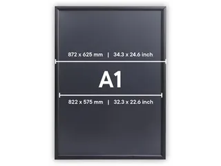 Kliklijst Europel Economy A1 25Mm Zwart - 9