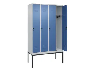 locker,HxBxD 2120x1200x500mm,4vak,vak B 300mm,draaigrendel - 2