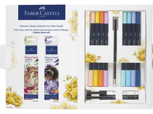 Sketchmarker Faber-Castell Goldfaber set nr.1 Romantic Manga Collectio
