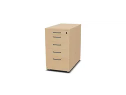 stationair ladeblok 740x430x800mm 4 laden materiaallade NE-esdoorn