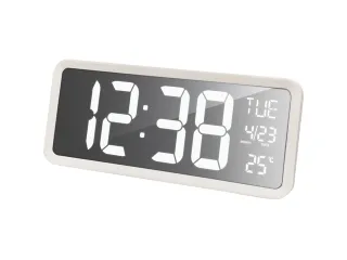 Digitale wandklok Technoline WS 8130 368x158x40mm wit XXL LED - 2