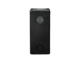 Afvalbak 90 liter, EarthBin grijs zwart - 2