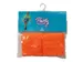 Polsband neon oranje 2stuks