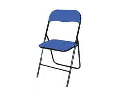 Klapstoel BRASQ FC100 blauw-zwart            