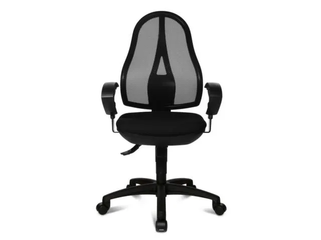 chaise de bureau pivotante,Mécan. synchrone,a. accoudoirs