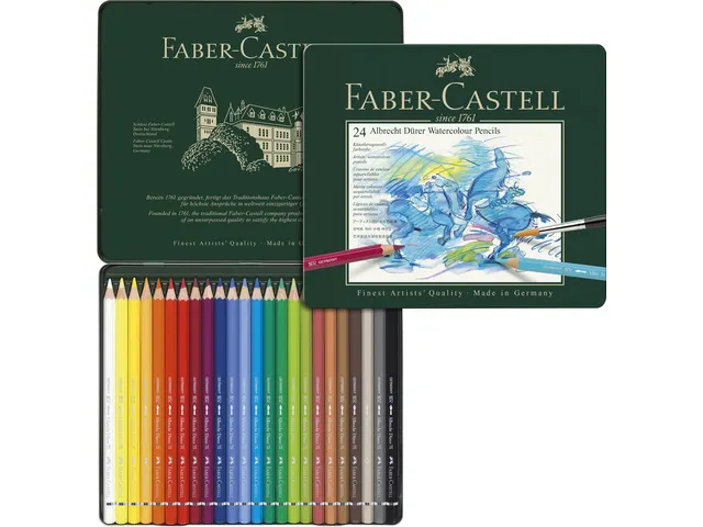 aquarelpotlood Faber Castell Albrecht Dürer etui à 24 stuks