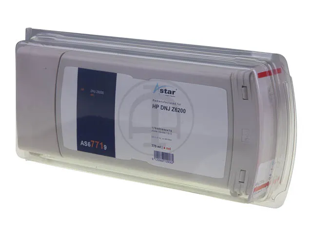 As67719 Astar Hp 771C Dnj Inkt Rood Rebuilt Blister 775Ml