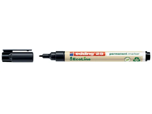 Viltstift edding 25 EcoLine rond 1mm zwart