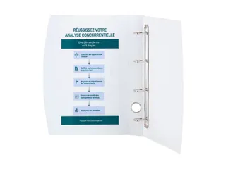 Insteektas Tarifold U-map A4 220x305mm zelfklevend PP transparant - 2