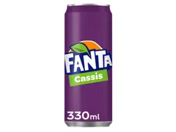 Frisdrank Fanta cassis blik 330ml
