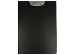 klemmap Westcott A4, zwart