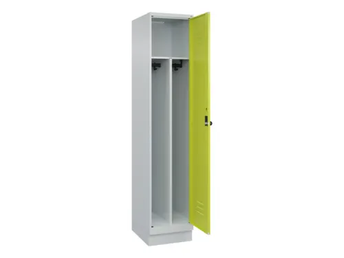 locker voor scheiding van kleding,HxBxD 1950x400x500mm,1vak