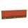opzetpaneel bureau aanbouw achter NP-tiepolo nut BN3012-oranje 1800mm