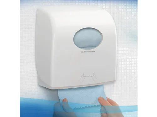 Scott 6696 handdoekrol Slimroll Airflex 1-laags Blauw 190mtr/20cm 6rol