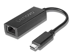 Lenovo 4X90S91831 Bedraad USB Type-C Ethernet-adapter Zwart