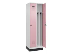 locker voor scheiding van kleding,HxBxD 1950x600x500mm,2vak